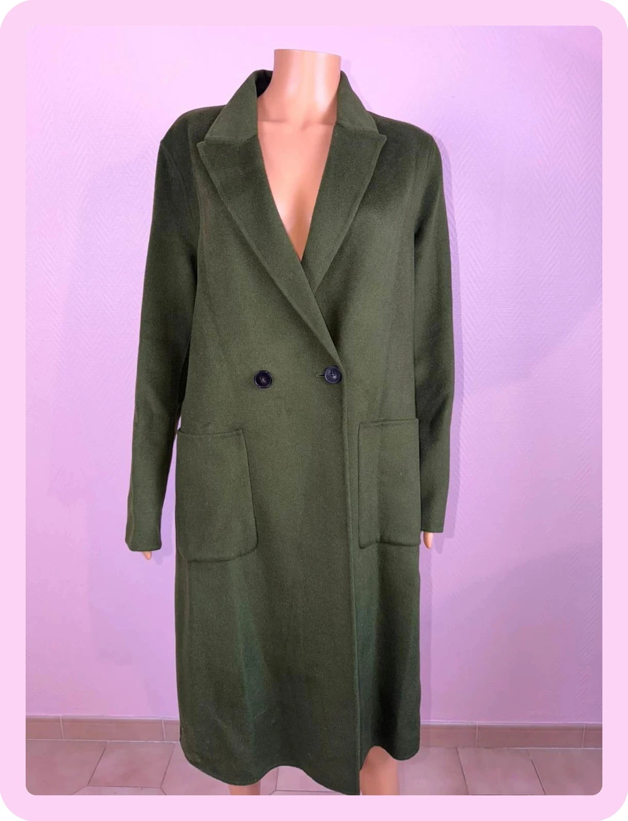 Zara women's coat size l never worn – photo 4